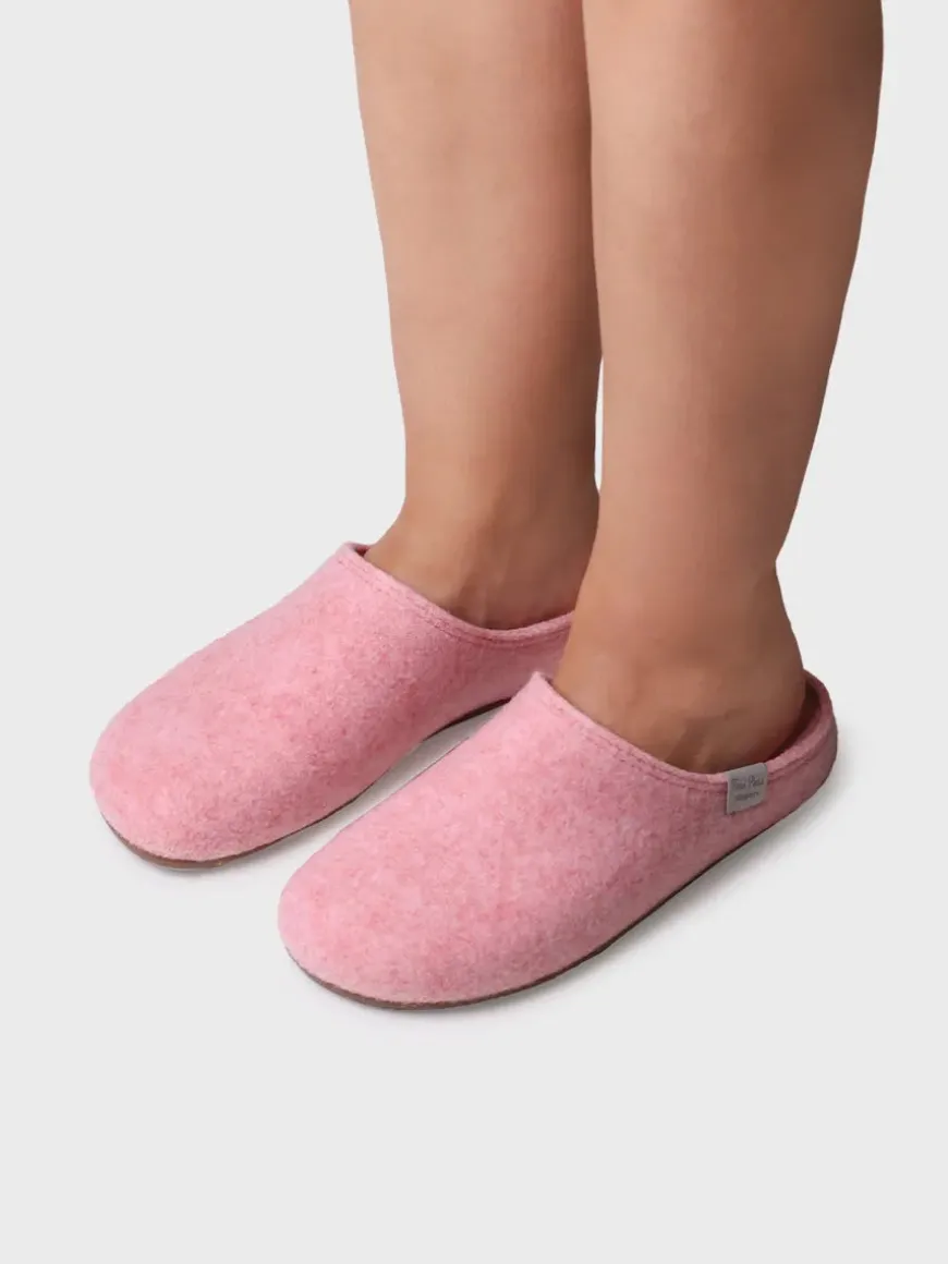 MONA-FR - Women's clog-style shoe made from recycled felt