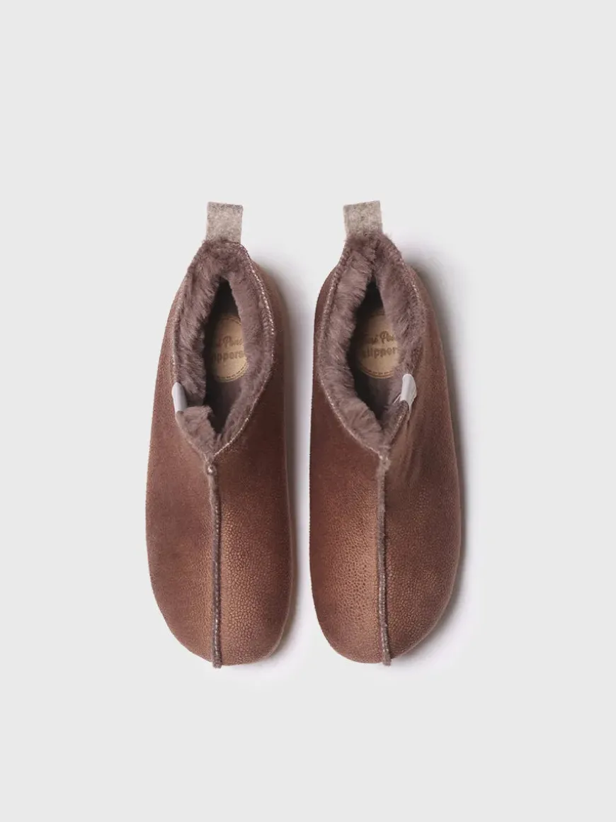 MOSCU-BD - Women's Lace-up Slipper in leather
