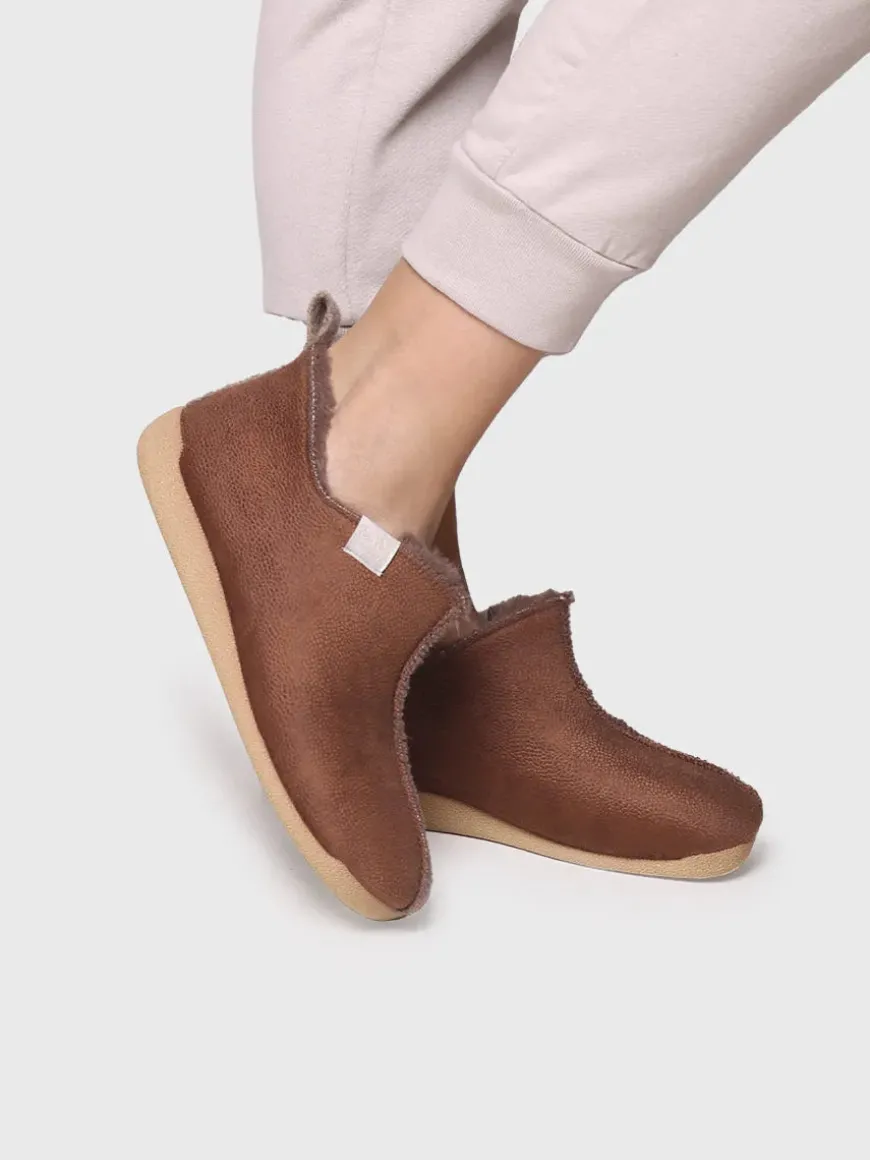 MOSCU-BD - Women's Lace-up Slipper in leather