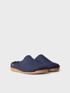 MOSUL-BD - Women's house slipper made of brown fabric
