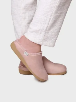 MOSUL-BD - Women's house slipper made of brown fabric