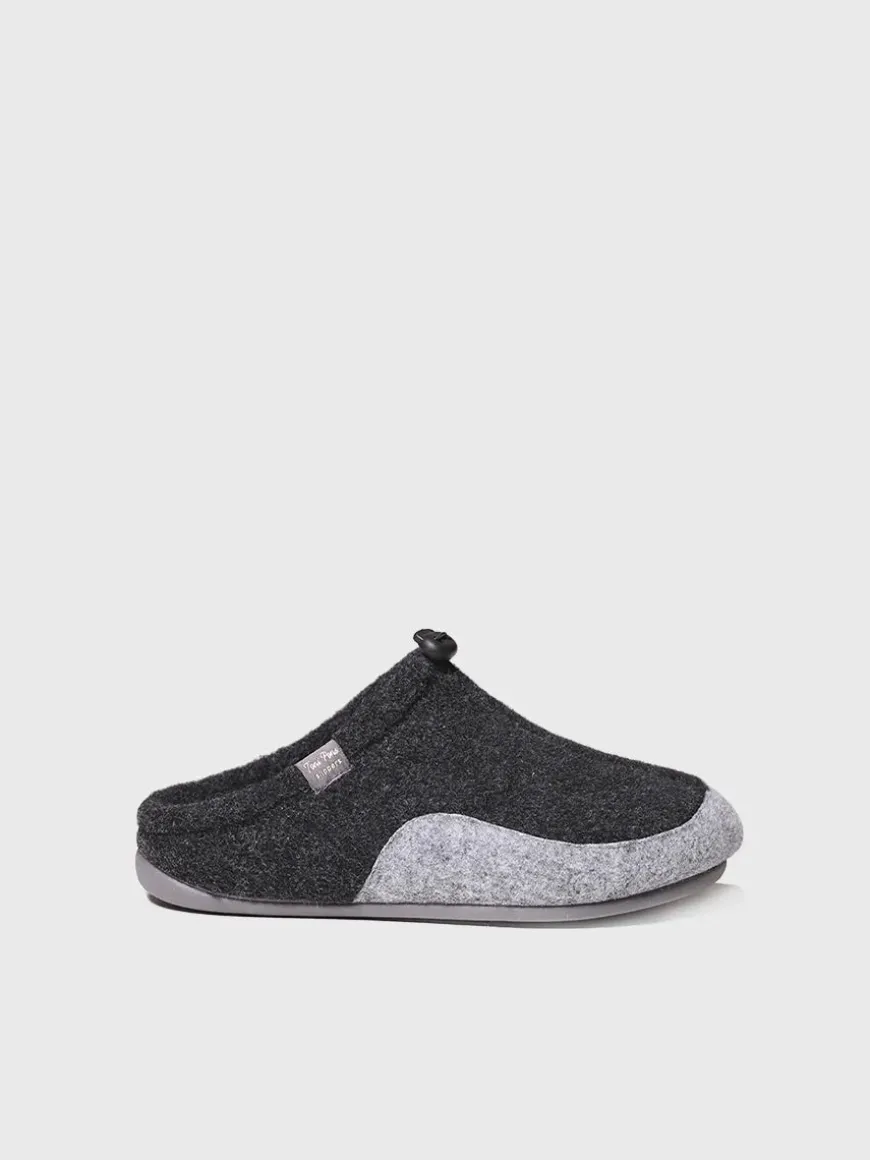 NADIR-FR - Slipper para hombre en fieltro reciclado | NADIR-FR