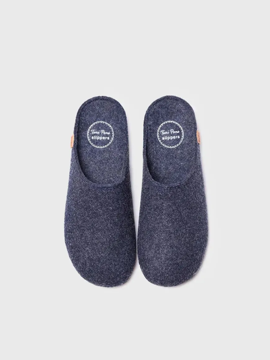 NEO-FR - Men's house slipper made from recycled felt