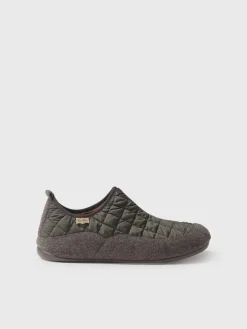 NIL-UM - Men's slippers in felt and padded fabric