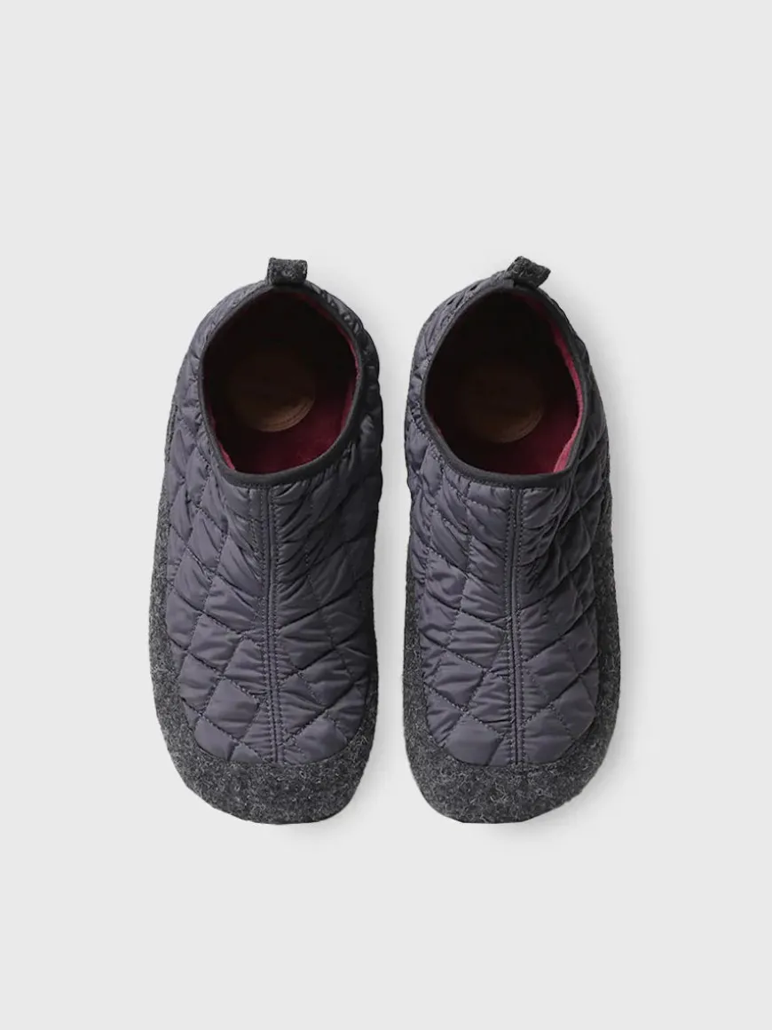 NIL-UM - Men's slippers in felt and padded fabric