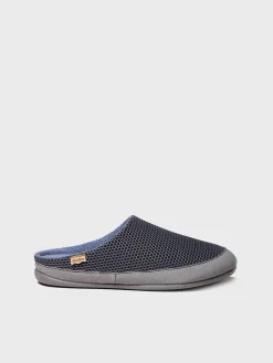 NIUE-GC - Men's clog slippers in mesh fabric