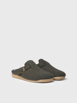 NORTON-FP - Men's clog-style slipper in felt