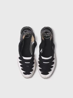 RIO-CU - Flat espadrilles with crossed straps