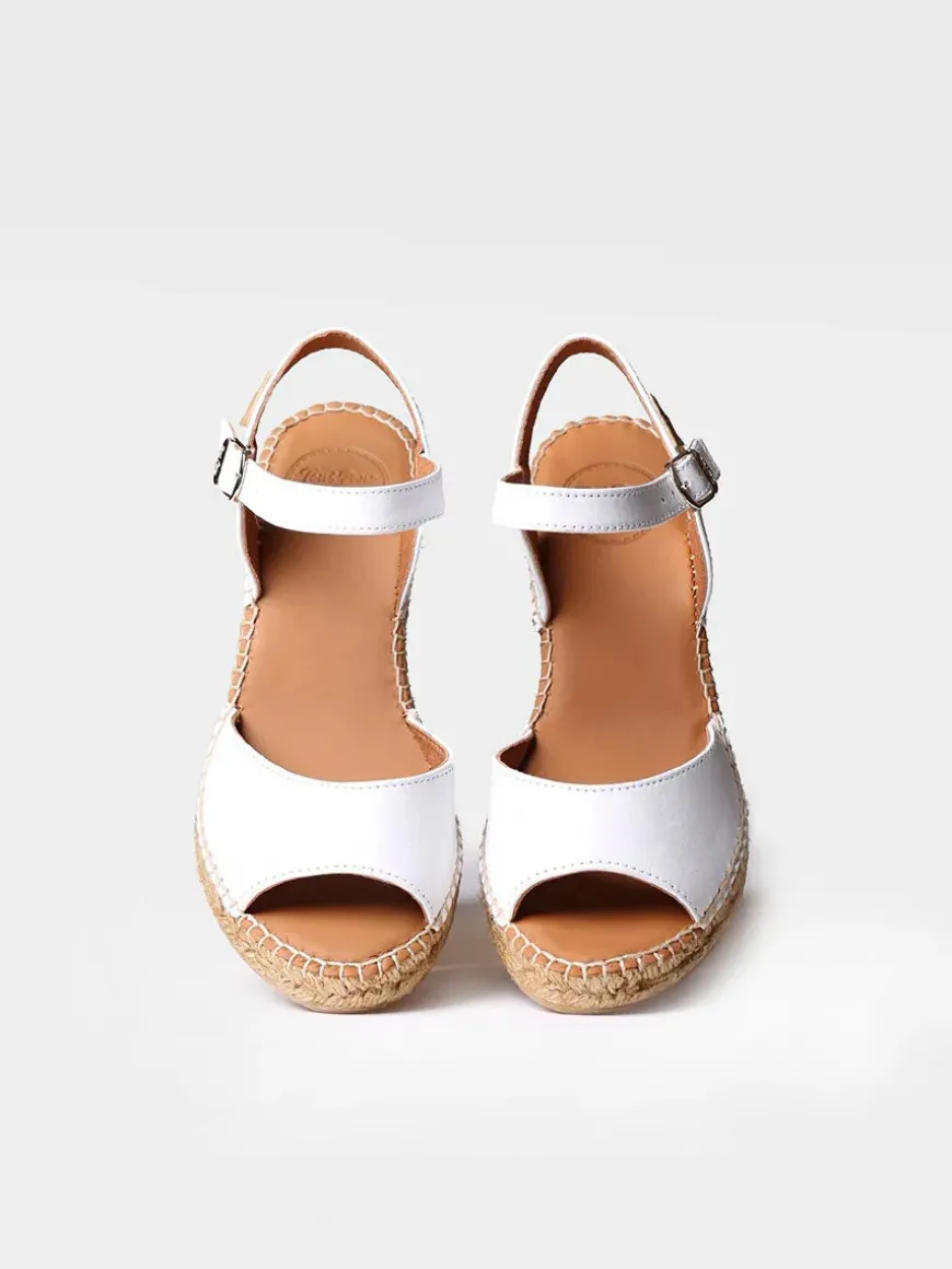 SIA-P - Women's wedge espadrilles in leather