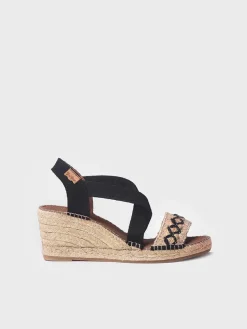SUSA-BN - Women's jute wedge sandal