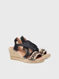 SUSA-BN - Women's jute wedge sandal