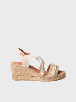 SUSA-BN - Women's jute wedge sandal