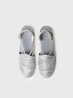 TANIA-ZR - Wedge espadrilles with elastic straps