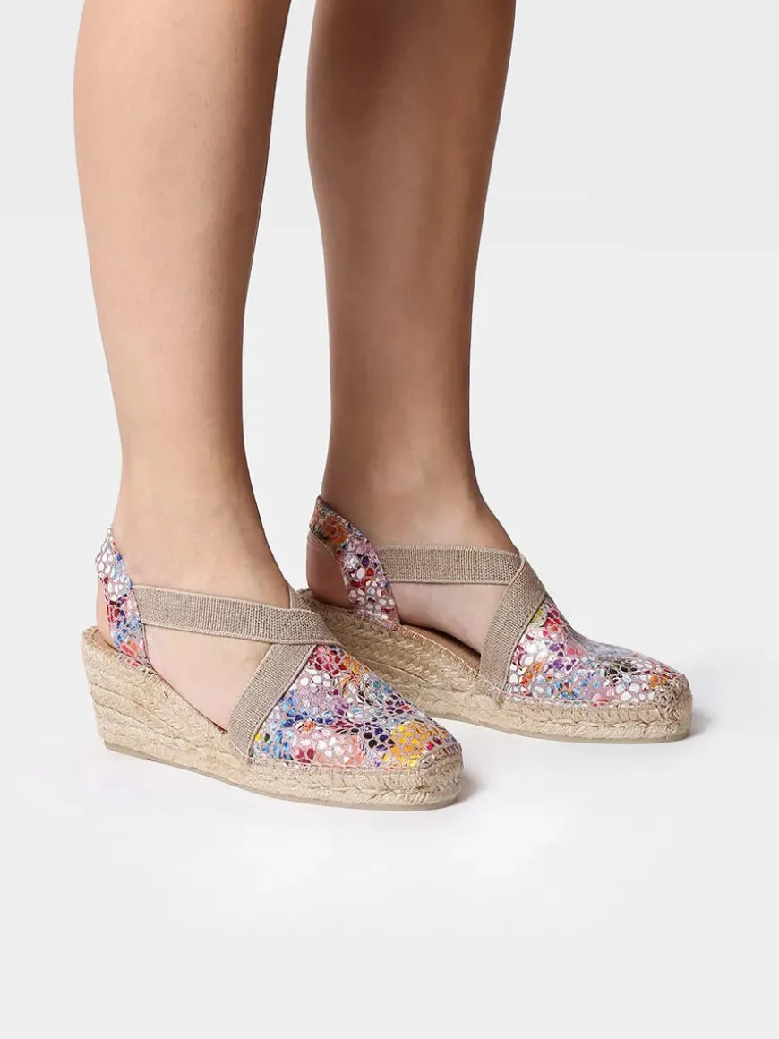 TELVA-PM - Medium wedge espadrille