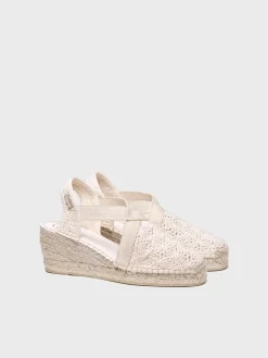 TERRA-AD - Medium wedge espadrilles with embroidery