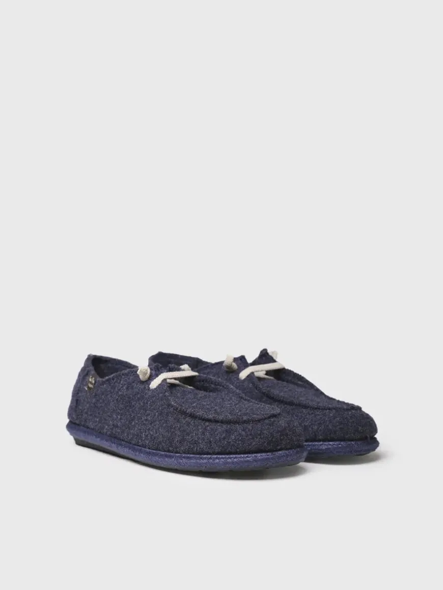 TIAGO-RW - Men's slippers in recycled wool