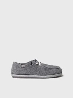TIAGO-RW - Men's slippers in recycled wool