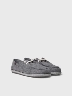 TIAGO-RW - Men's slippers in recycled wool