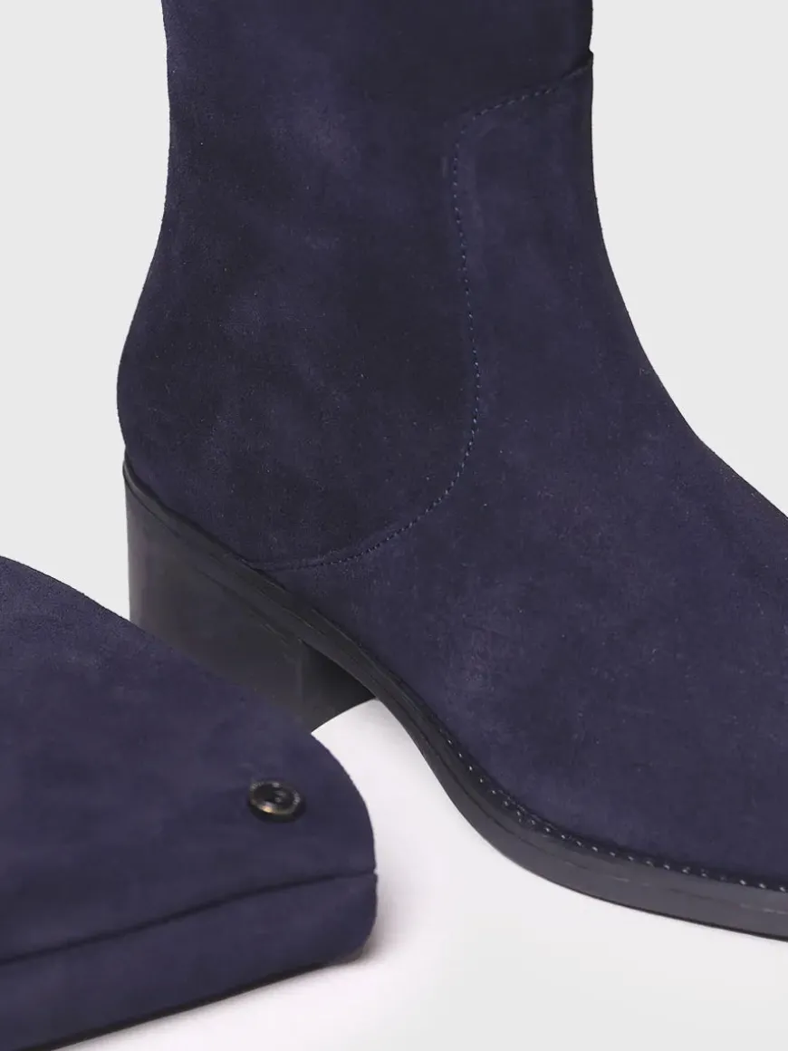 TIROL-SY - High boots for women in suede