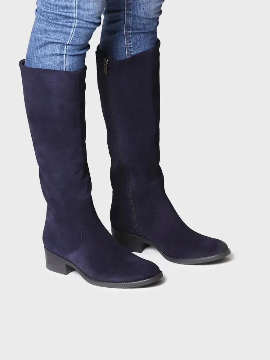 TIROL-SY - High boots for women in suede