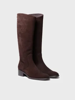 TIROL-SY - High boots for women in suede