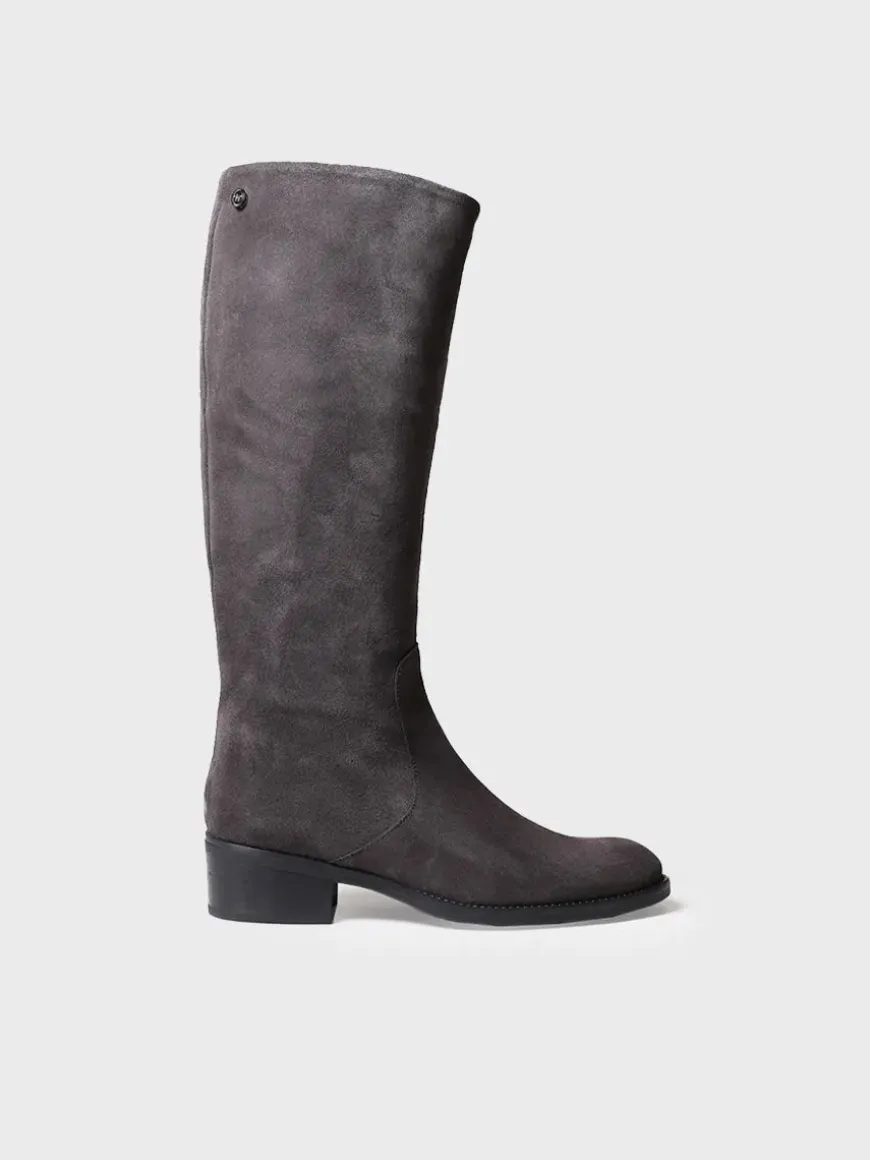 TIROL-SY - High boots for women in suede