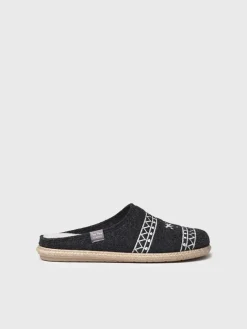TOBI-EF - Men's felt slippers