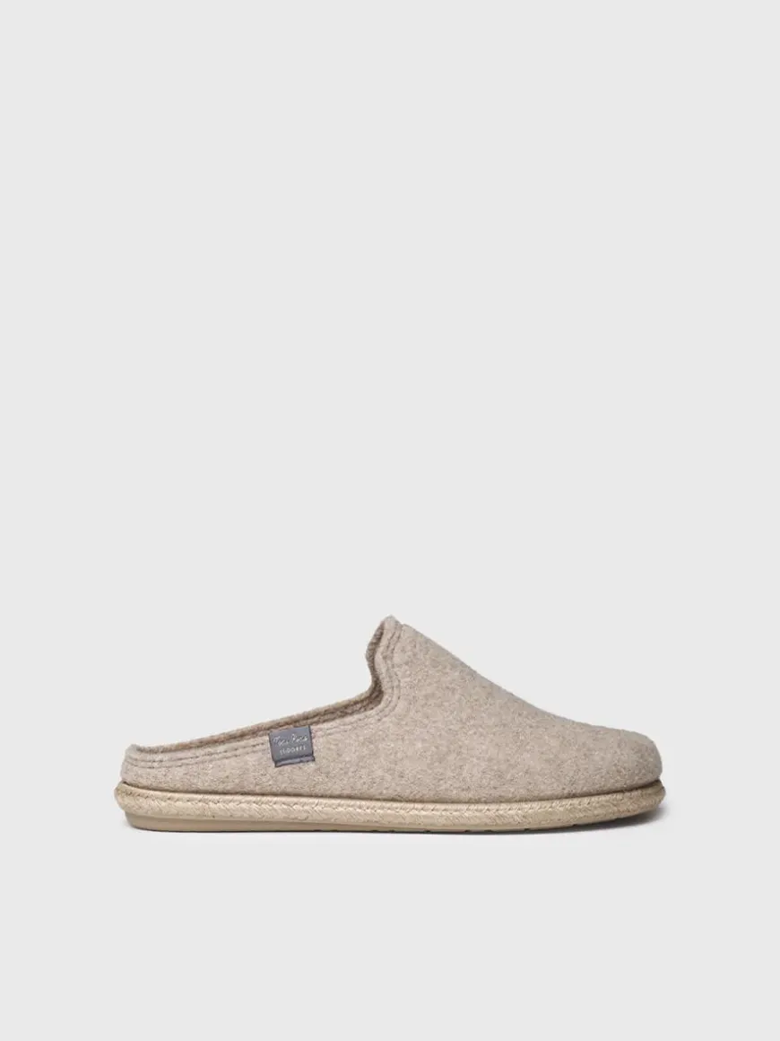 TOMAS-RW - Men's Slippers made from Recycled Wool