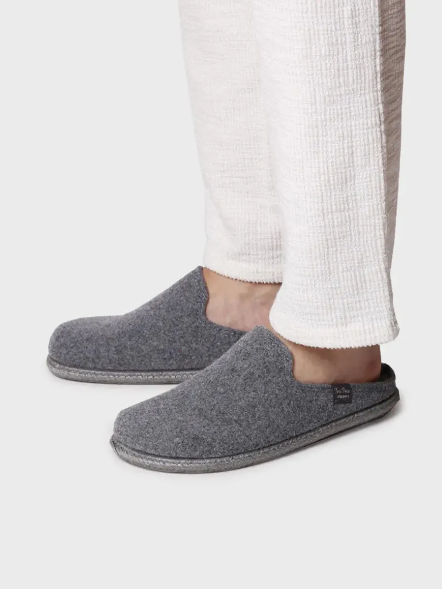 TOMAS-RW - Men's Slippers made from Recycled Wool