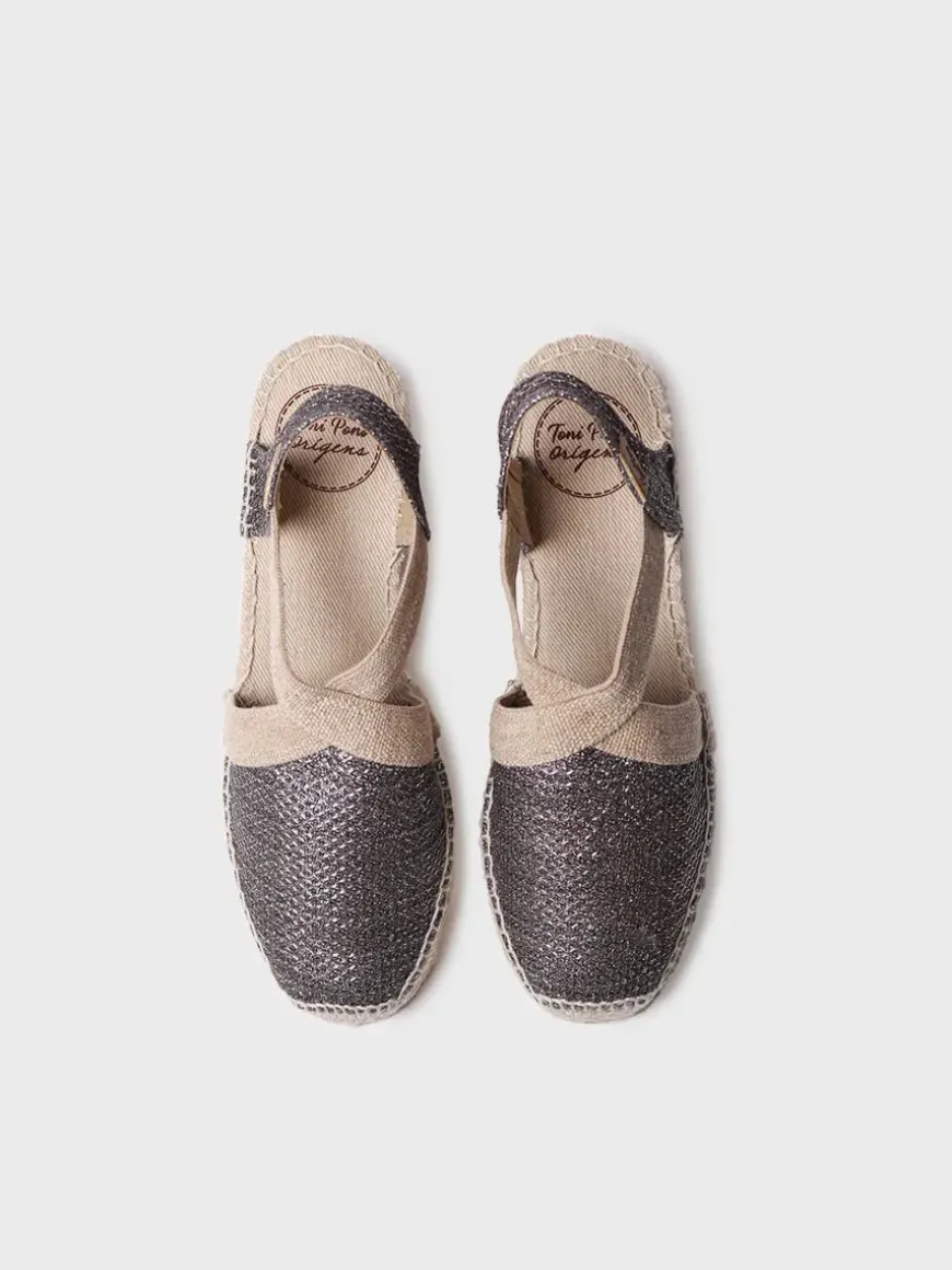 TRITON - Women's shiny vegan espadrilles