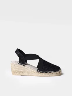 TRITON - Women's shiny vegan espadrilles