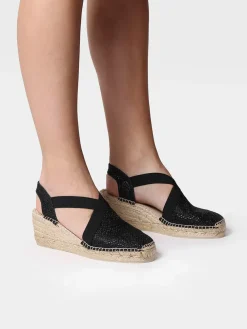 TRITON - Women's shiny vegan espadrilles