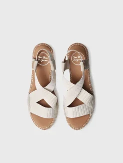 TURA-TR - Wedge sandal with elastic straps