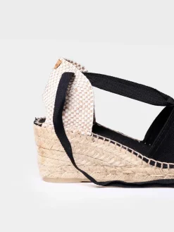 VALENCIA - Valencian espadrille with strings for women