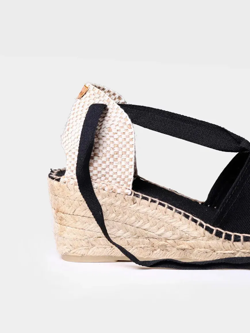 VALENCIA - Valencian espadrille with strings for women