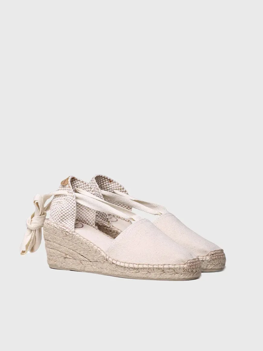 VALENCIA - Valencian espadrille with strings for women