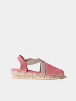 VERDI-V - Women's flat vegan espadrilles in cotton fabric